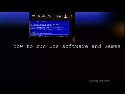 How To run Dos software and games on android #AtTech1994#