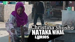 Christina Shusho - NATAKA NIKAE - (l video lyrics)