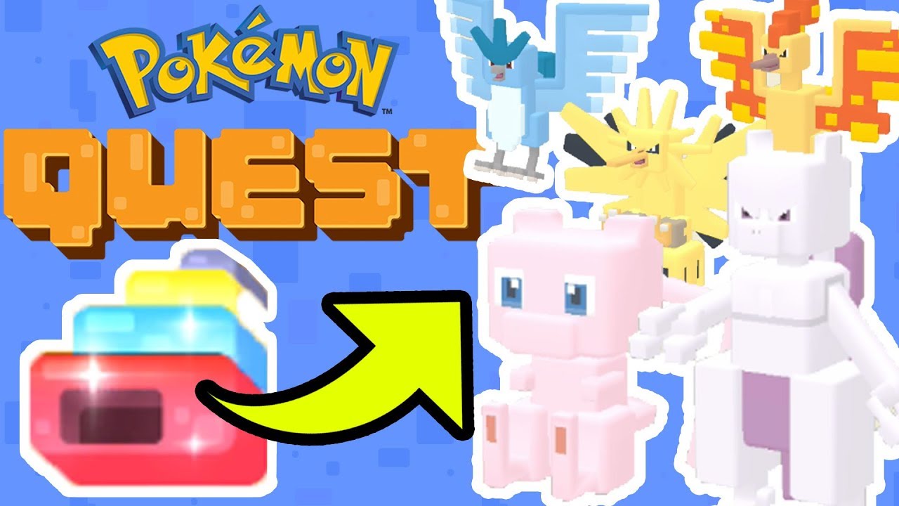 Guía Pokémon Quest: cómo conseguir a los Pokémon Legendarios Mewtwo, Mew y  las aves