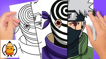 How To Draw Obito And Kakashi | Easy Anime Drawing Tutorial 