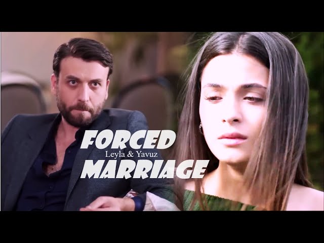 Leyla & Yavuz - Their story - Forced marriage with a Mafia (Hudutsuz Sevda + eng sub) class=