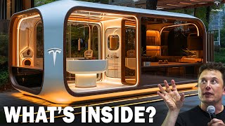 JUST NOW! Elon Musk Was Unveiling The NEW Tesla Mini Sustainable Living Home!