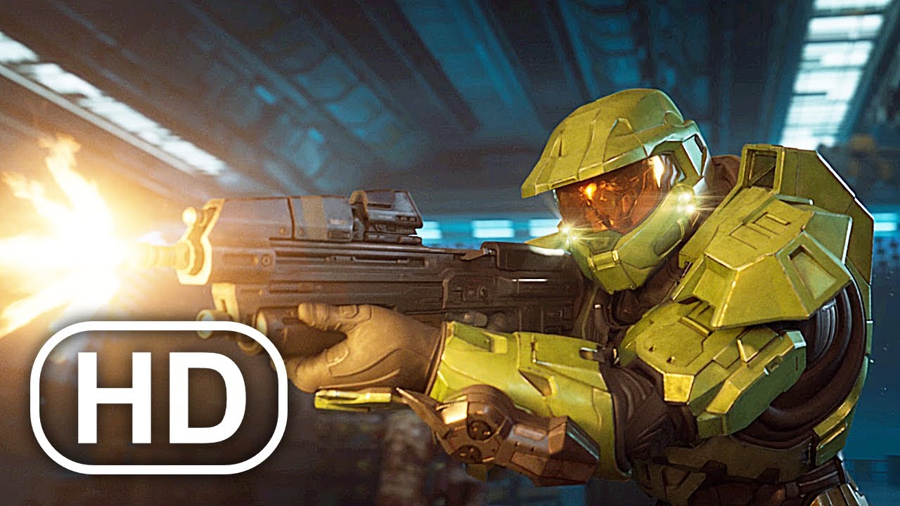 Halo Infinite Master Chief Betrays New Cortana And Tries To Kill Her Scene