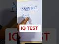 EXERCISE YOUR BRAIN WITH THIS AMAZING IQ TEST!! #maths #iqtest #mathematics #shorts