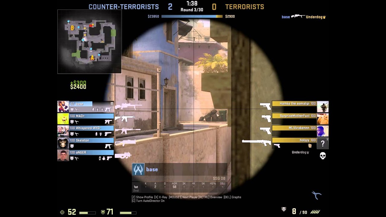 Csgo Simple Base _ s1mple settings, crosshair, and config for CS:GOCSGO ...