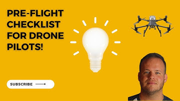 Drone Pilot MUST HAVE! - Pre-Flight Checklist - FREE Copy Below!