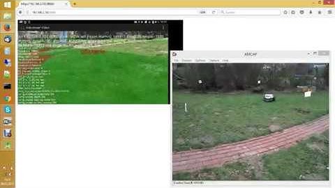 Ardumower vision-based robot mower using Google Tango - outdoor test