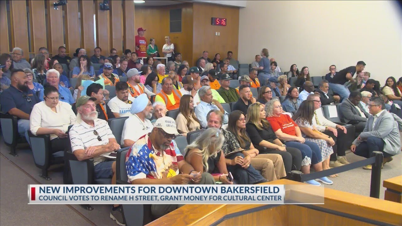 New improvements for downtown Bakersfield