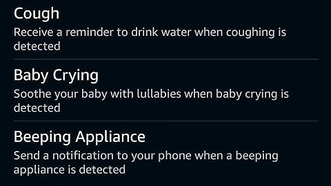 How to use Alexa Echo as a baby monitor & receive notifications on your phone