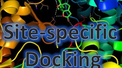How to perform site specific docking
