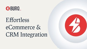 Burq iPaaS | Effortless eCommerce & CRM Integration to Automate Workflows and Boost Sales