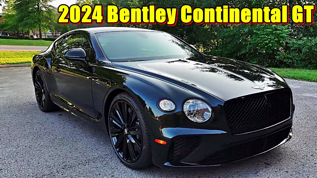 2024 Bentley Continental GT Speed FULL Visual Review - impressive