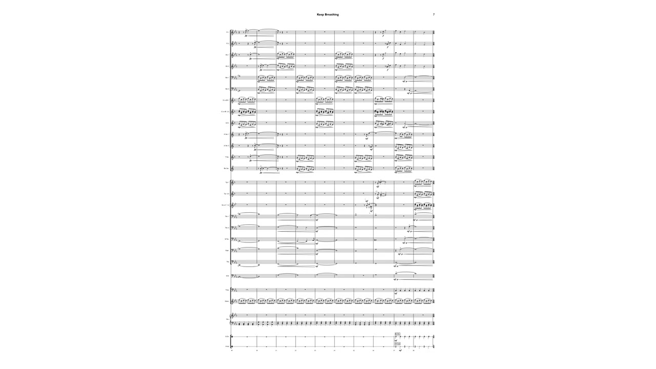 Keep Breathing (A Hymn for Life) For Wind Ensemble (2025)