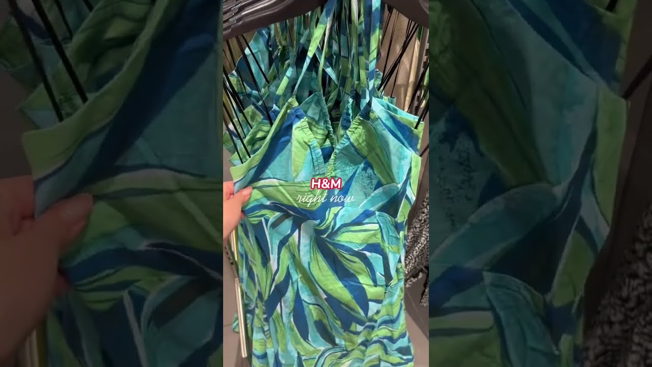 New h&m collection and it’s gorgeous 💚☁️ 