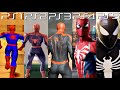 Ps1 vs ps2 vs ps3 vs ps4 vs ps5  spiderman games  graphics  gameplay comparison