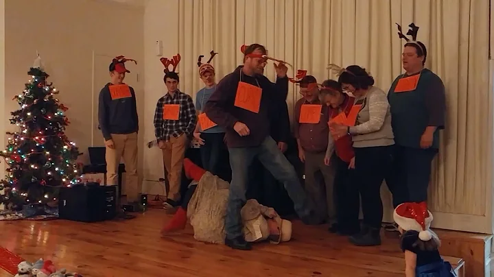Gramma got runover by a reindeer.....
