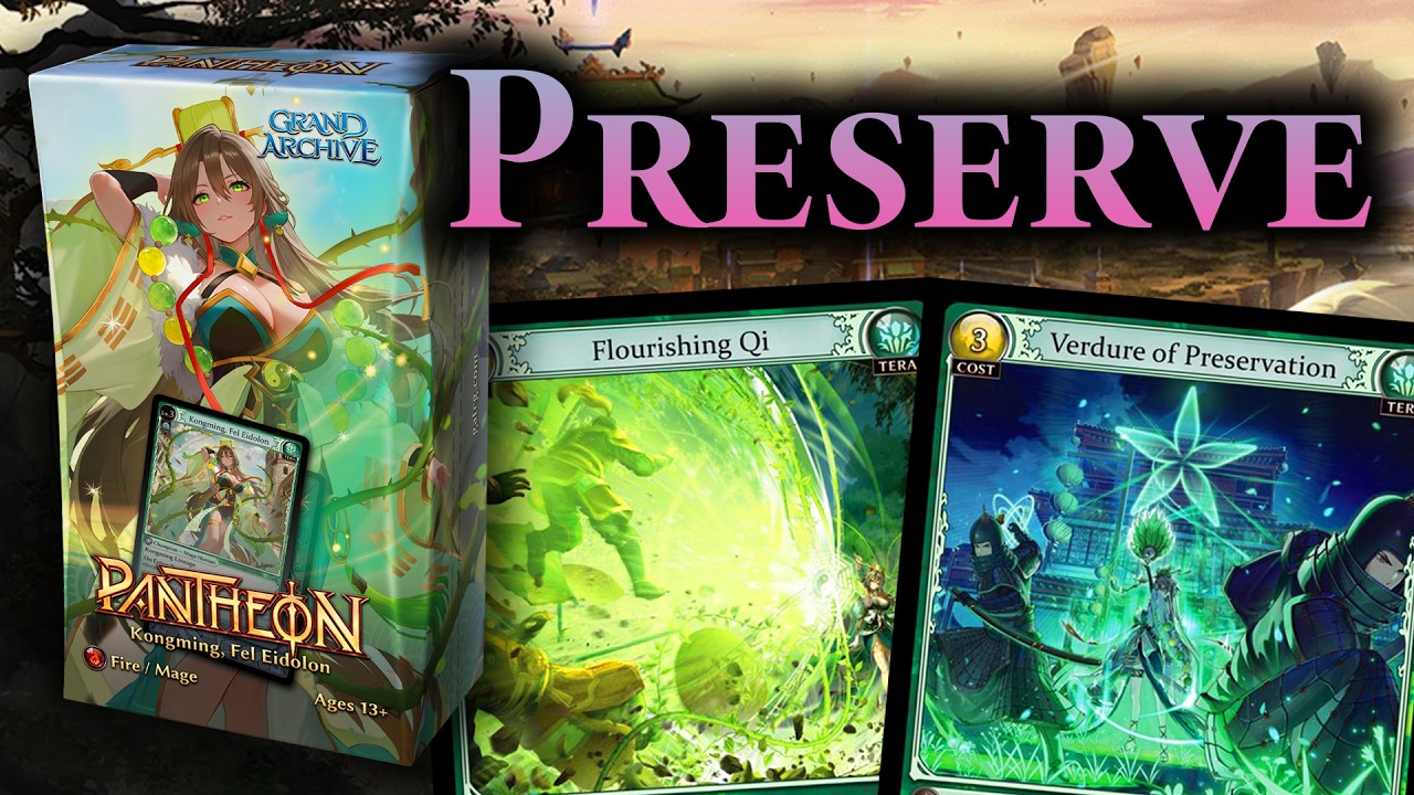 Precon TERA KongMing Cards Are AMAZING | Grand Archive Pantheon