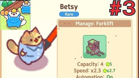 Lumbercat: Cute Idle Tycoon gameplay walkthrough #1