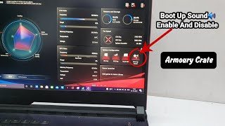 How to disable the starting boot up sound in Asus Rog Laptops.