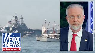 WATCH: Warships parade through New York Harbor for America's 250th birthday