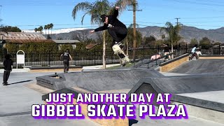 Just another Sunday at Gibbel Skate Plaza