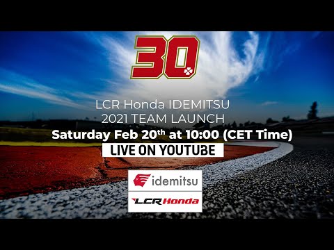 LCR Honda Idemitsu 2021 Team Launch