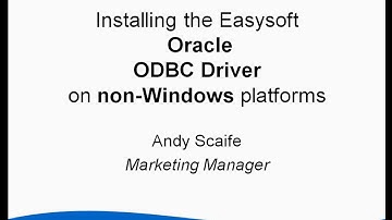 Install Easysoft Limited Oracle ODBC Driver on Linux