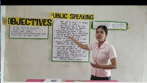 TEACHING DEMONSTRATION IN ENGLISH 10  PUBLIC SPEAKING (COLLEGE BEST DEMONSTRATOR IN ENGLISH 2021)