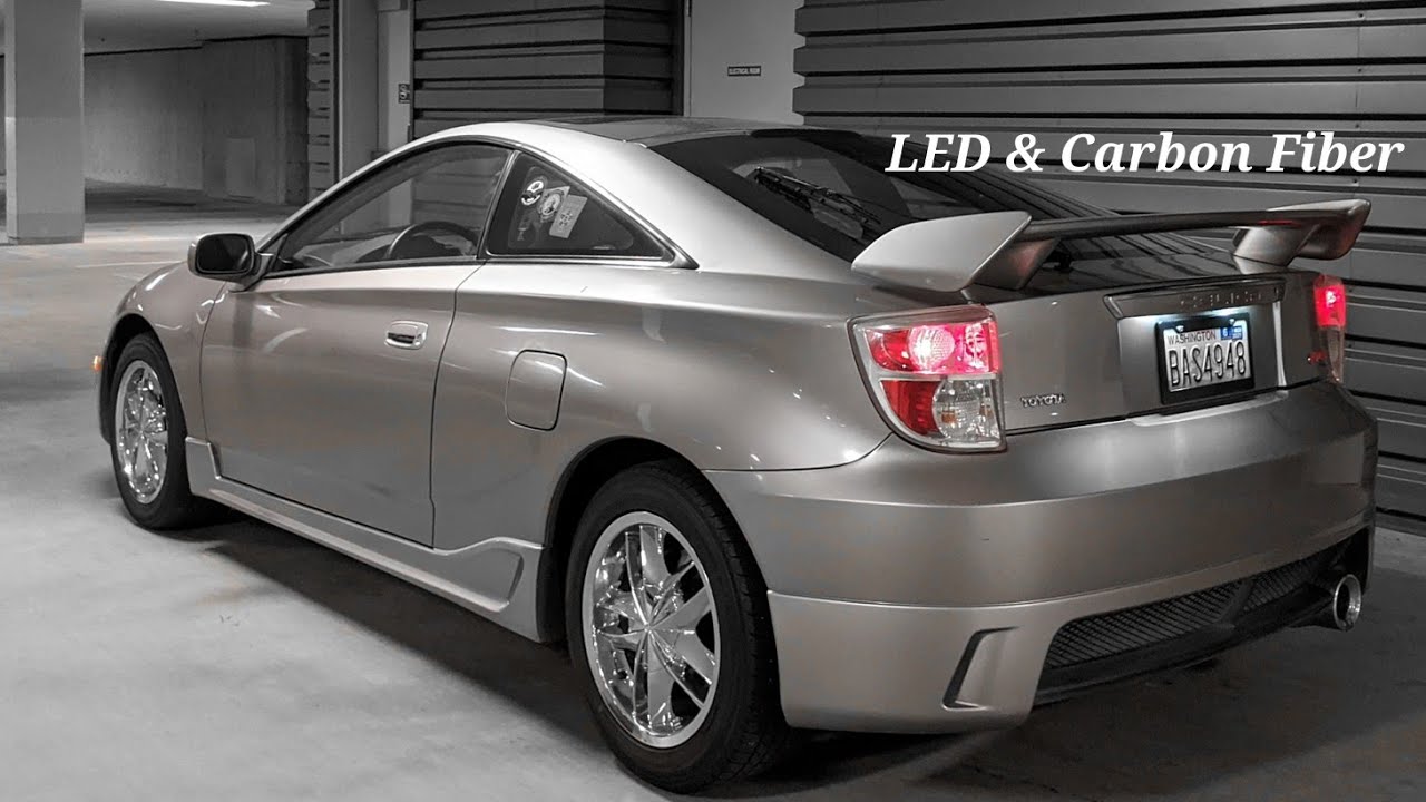 MITCH DORE | Celica GT-S Tsunami Gets LED Lights & Carbon Fiber 