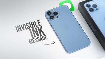 How to Send Invisible Ink Messages on iPhone iMessage