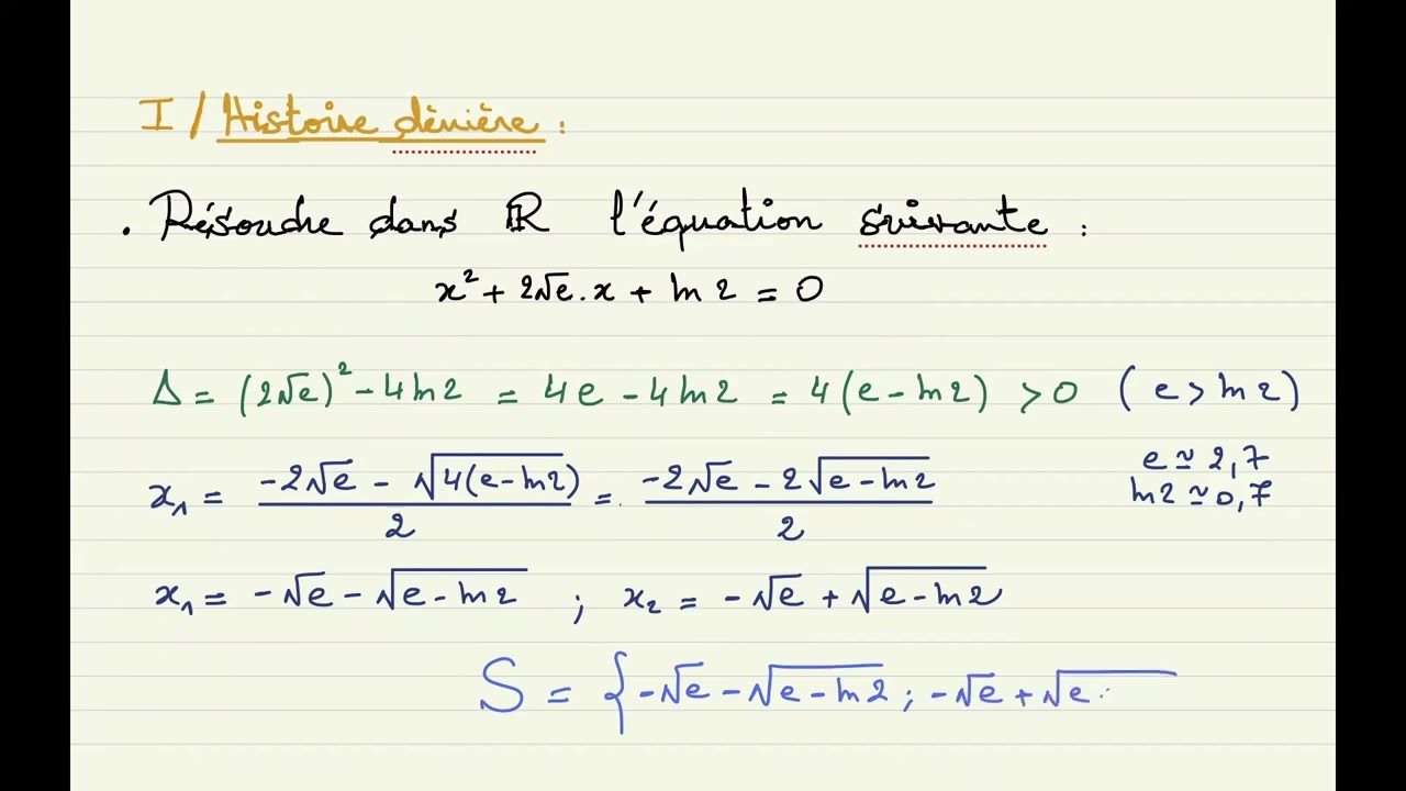 2BAC | Équations Différentielles - 1 