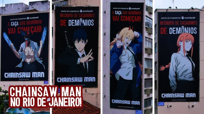 Chainsaw Man' será exibido dublado no Brasil pela Crunchyroll; Veja a data  de estreia! - CinePOP