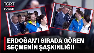 Cumhurbaşkanı Erdoğan’ı Oy Sırasında Gören Seçmen Büyük Şaşkınlık Yaşadı! - TGRT Haber