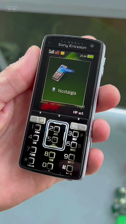 Sony ericsson vintage Ringtone Nostalgia #vintage #smartphone #collection #tech #sony
