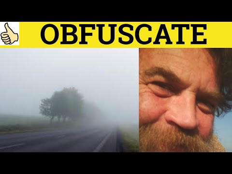 Obfuscate - Obfuscation अर्थ - अस्पष्ट उदाहरण - अस्पष्ट परिभाषा - C2 शब्दावली