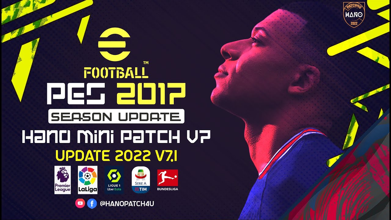 PES 2017  Next Season 2024 Mini Patch V5 - Only 4.8GB !! 