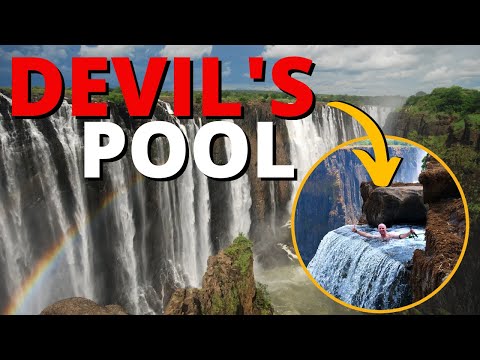 Βίντεο: Living on the Edge: Κολύμπι στο Devil's Pool, Victoria Falls