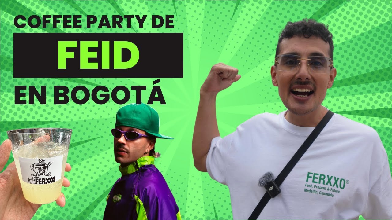 FEID sorprendió a Bogotá con Coffee Party secreto ☕🔥