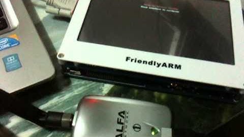 touch screen+test QT 1 บน Debian kernel 2.6 on Micro2440