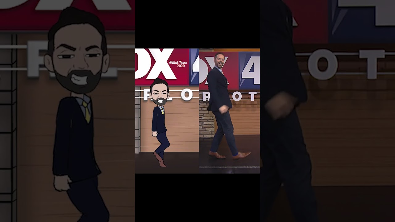 Epic animation of a dance move hitting the 