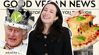 Good Vegan News: Meat Eater Study, King Charles, Veganuary's Bold Campaign, Vegan Cheese & More!