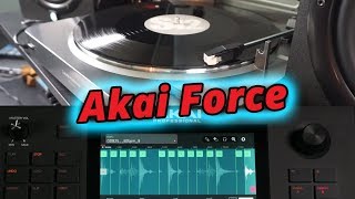 Akai Force - Sampling Drums from Vinyl (No talking)