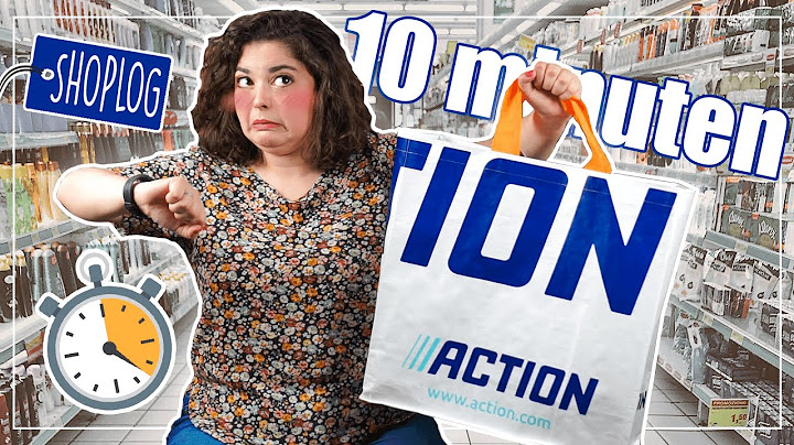 10 MINUTEN SHOPPEN BIJ ACTION?! Gaat dit lukken? | Action shoplog / shop met mij