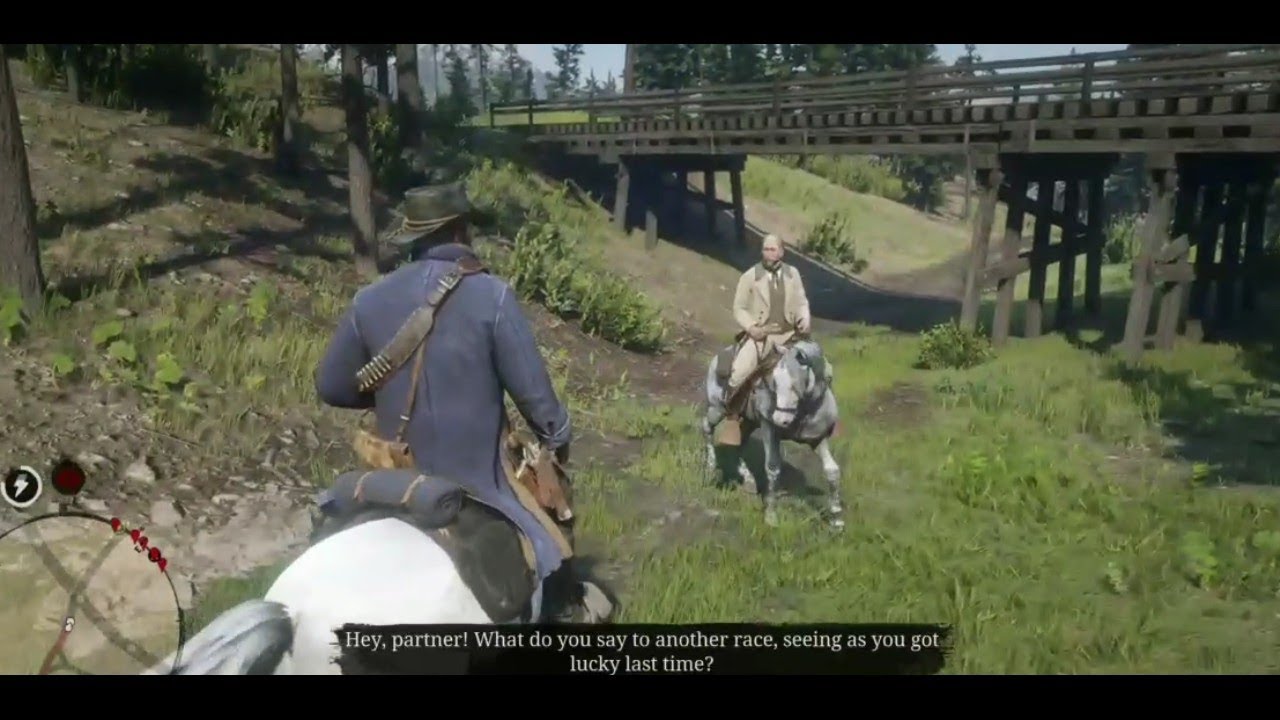 Red Dead Redemption 2 Horse Race Youtube