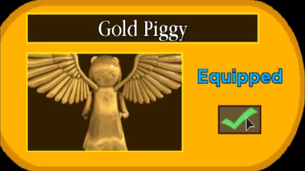 The Secret Gold Piggy Skin 