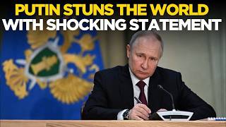 Vladimir Putin Live | Vladimir Putin Drops Huge Bombshell | Russia Ukraine War | Iran | Trump | US