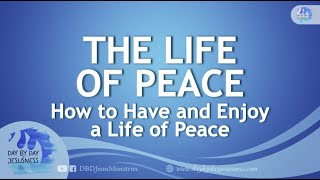 Kuya Ed Lapiz - The Life Of Peace  \/ Latest Video Message (Official YouTube Channel 2022)