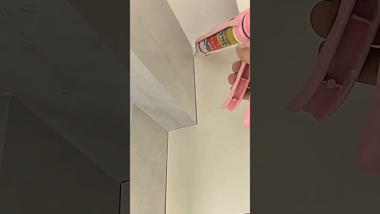 Professional Corner Sealing for a Neat Interior Look