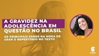 REDAÇÃO ENEM: Vamos falar de gravidez precoce? | Erros mais comuns!