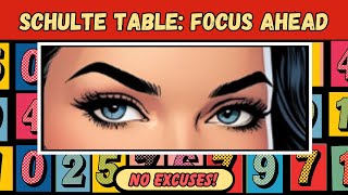 Can You Keep Your Attention Steady: Schulte Grid (5 rounds, 30 seconds)